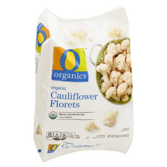 Order O Organics · Organic Cauliflower Florets (16 oz) food online from Albertsons store, El Cajon on bringmethat.com