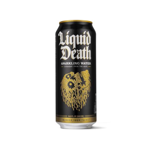 Order Liquid Death Sparkling Water 16.9oz food online from 7-Eleven store, Liberty on bringmethat.com