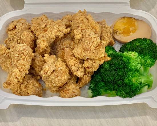 Order Popcorn Chicken Over Rice food online from T4 store, Hayward on bringmethat.com