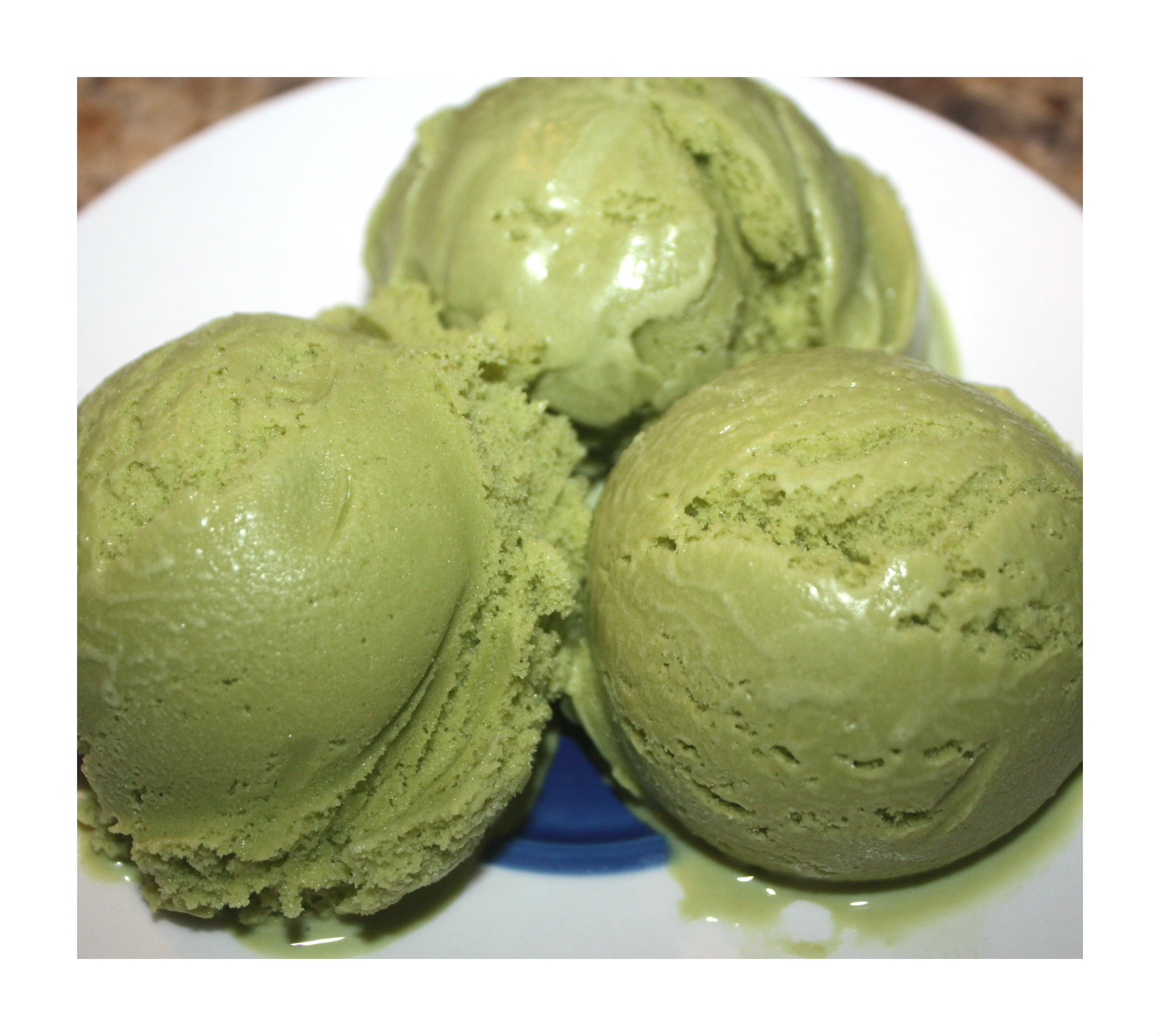 Order J1. Green Tea Ice Cream food online from Nam's Noodle store, Madison on bringmethat.com