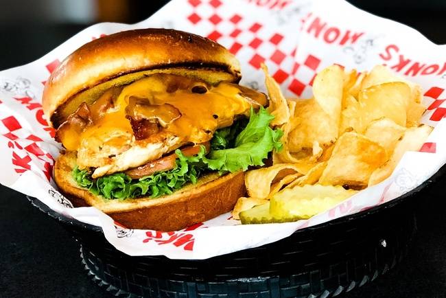 Order Southwest Chicken Sandwich food online from Monk's Bar & Grill - Middleton store, Middleton on bringmethat.com