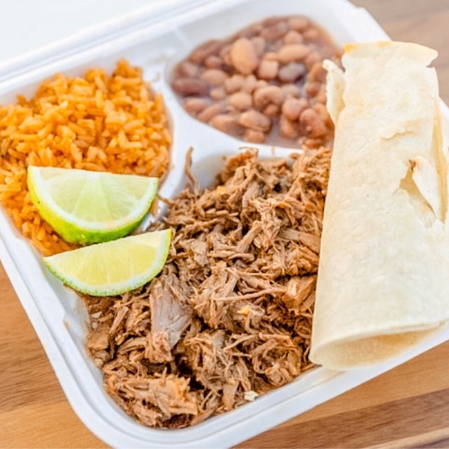 Order Birria Plate food online from Pepe Red Tacos store, Harbor City on bringmethat.com