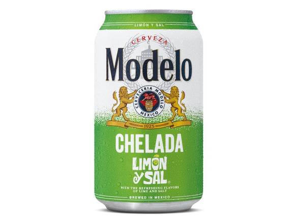 Order Modelo Chelada Limon y Sal Mexican Import Flavored Beer - 24x 12oz Cans food online from Kirby Food & Liquor store, Champaign on bringmethat.com
