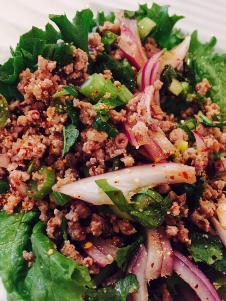Order Larb Salad food online from House Of Thai store, San Francisco on bringmethat.com