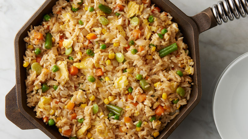 Order Vegetable Fried Rice(large) food online from Far East Restaurant store, Capitol Heights on bringmethat.com