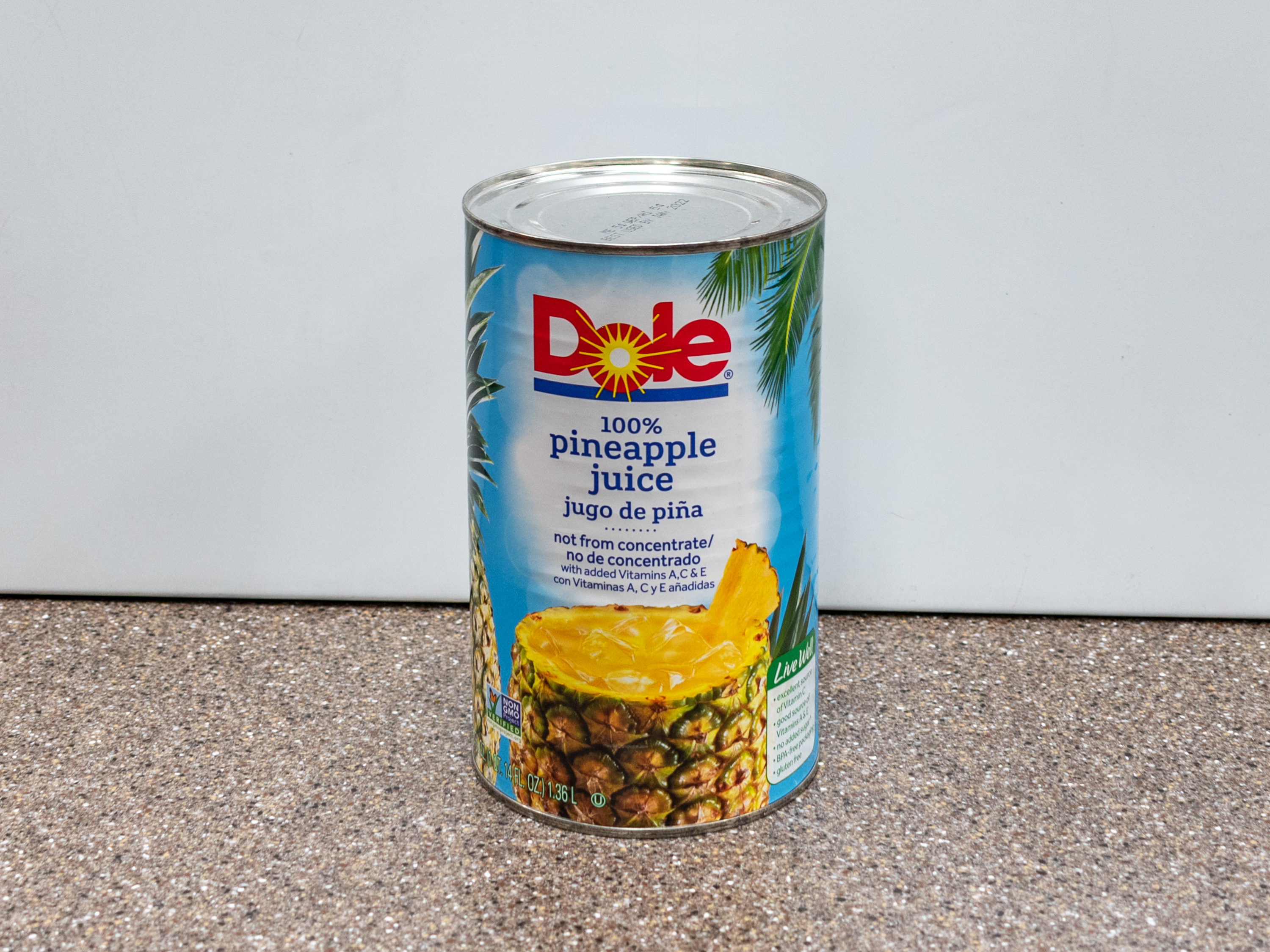 Order Dole Pineapple Juice 24 oz. food online from Kangaroo Food Mart store, Cathedral City on bringmethat.com