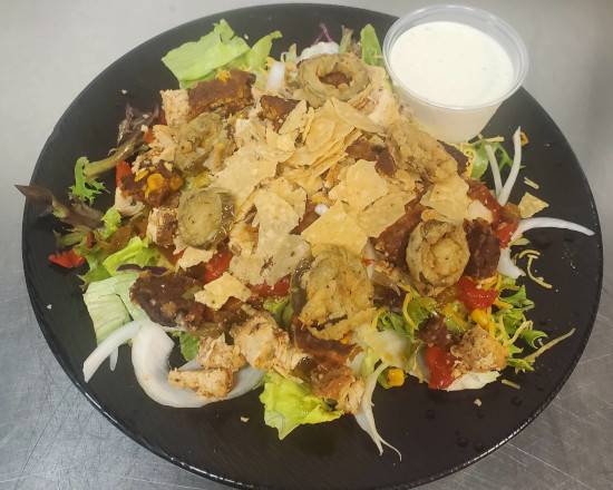 Order Santa Fe Grilled Chicken Salad food online from Friends American Grill store, Dawsonville on bringmethat.com