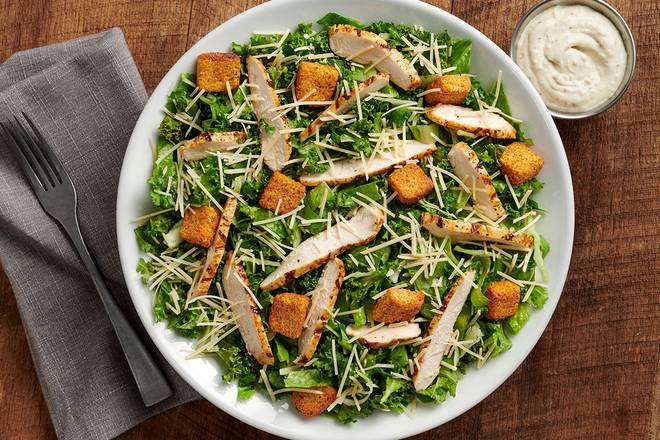 Order CHICKEN CAESAR SALAD food online from 54th Street Grill & Bar - store, St. Louis on bringmethat.com