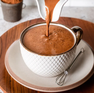 Order Hot Chocolate food online from Lamppost Coffee store, Round Rock on bringmethat.com