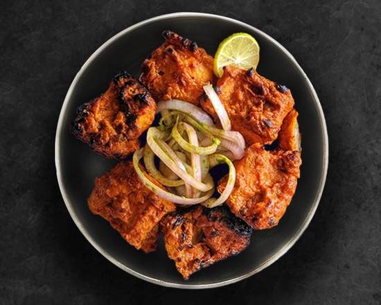 Order Charred Chicken Tikka food online from United Kitchens of India store, Voorhees Township on bringmethat.com
