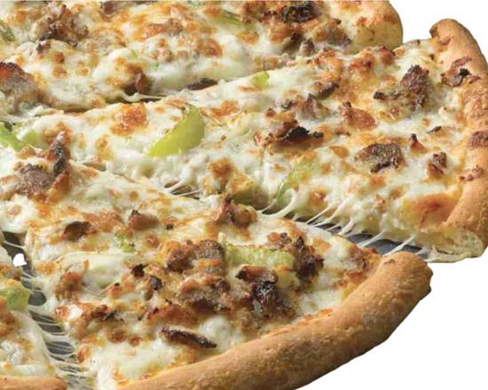 Order Philly Cheese Steak Pizza food online from Playlist Pizzeria store, Fraser on bringmethat.com