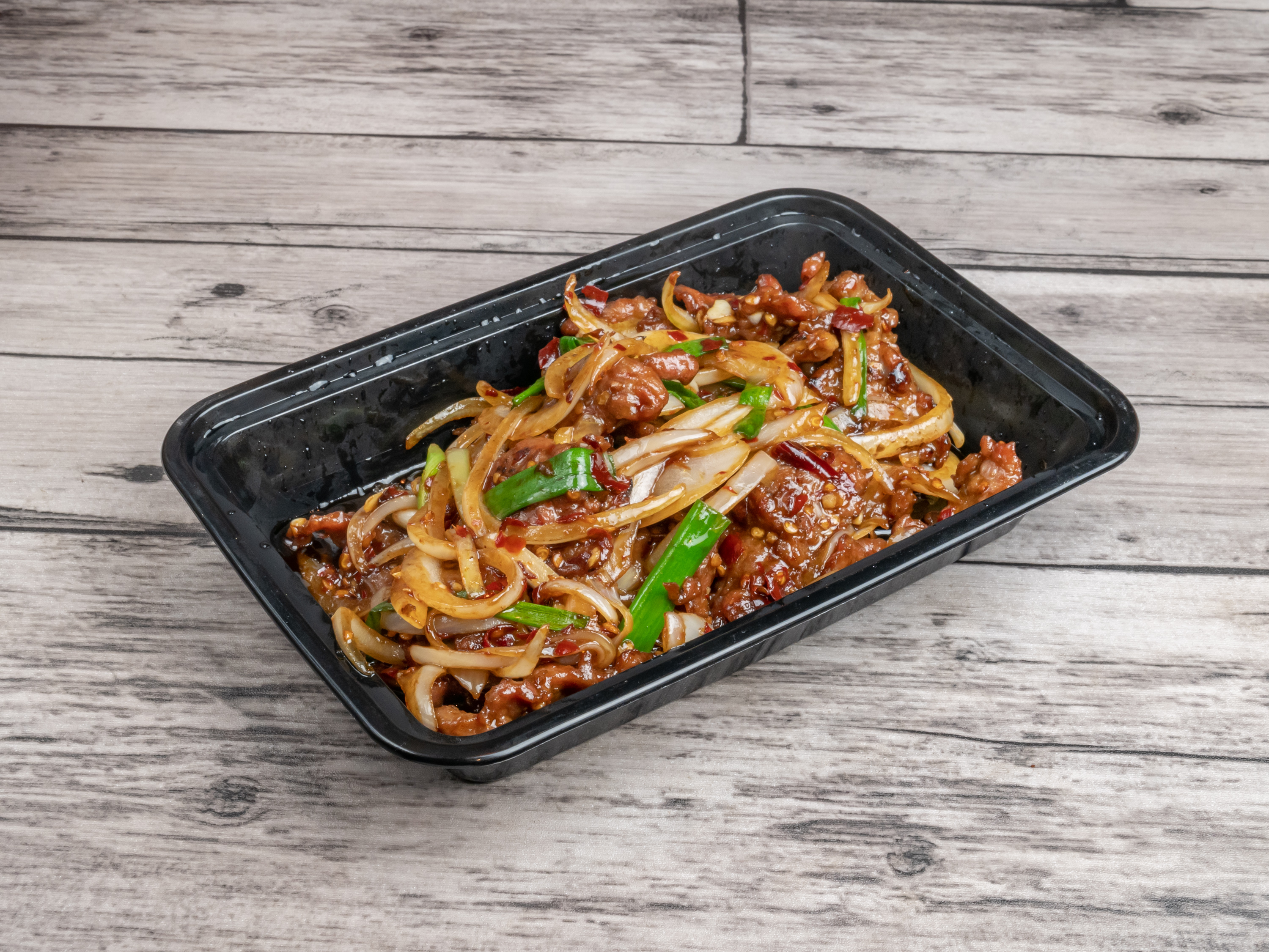 Order F18. Mongolian Beef food online from Fusion Wok store, Katy on bringmethat.com