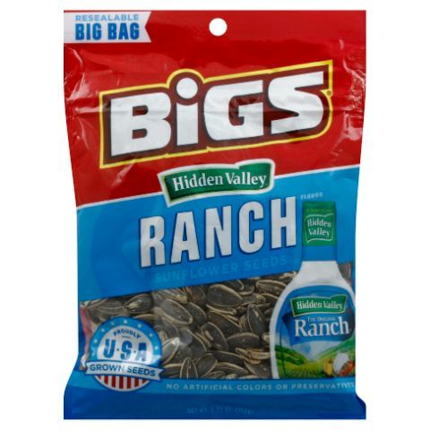 Order BIGS Sunflower Seeds Zesty Ranch 5.35oz food online from Aplus store, Springfield on bringmethat.com
