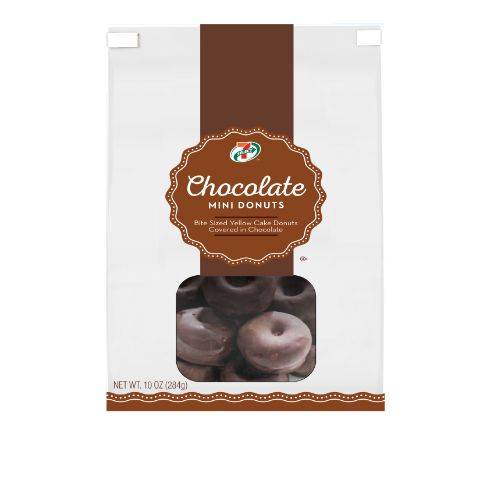 Order 7-Select Mini Chocolate Donut Bag 10oz food online from 7-Eleven store, La Grange on bringmethat.com