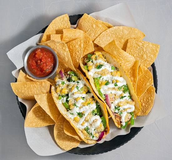 Order Pulled Pork Tacos food online from Hurricane Grill & Wings store, Palm City on bringmethat.com