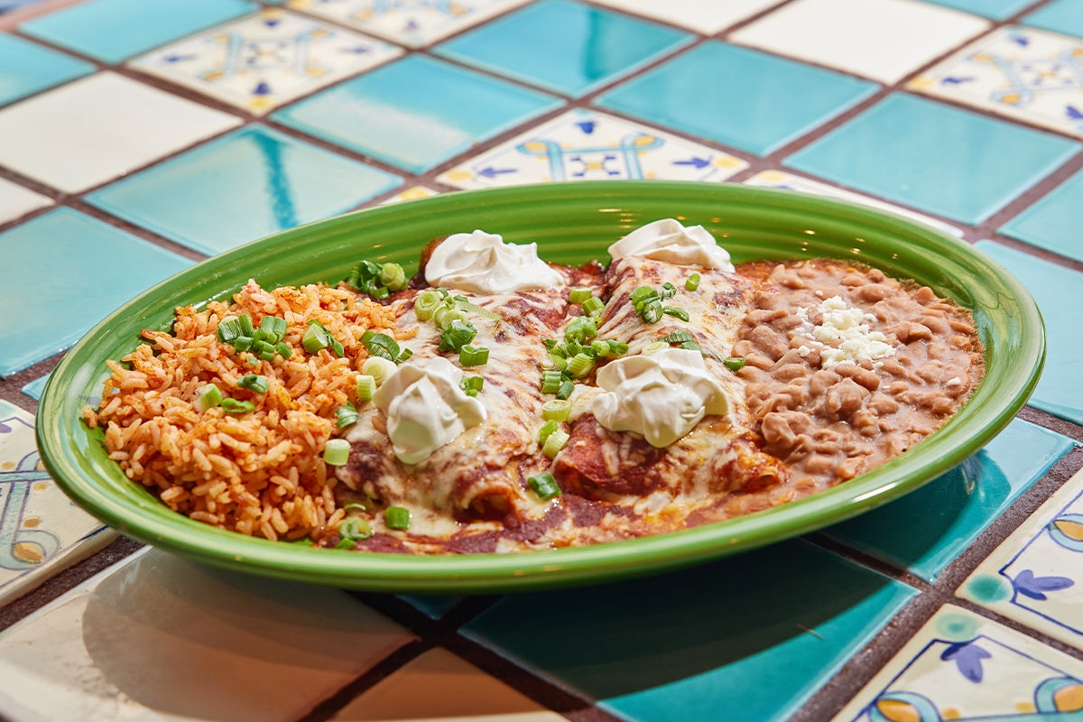 Order Enchiladas Frescas food online from Margaritas Mexican Restaurant store, Dover on bringmethat.com