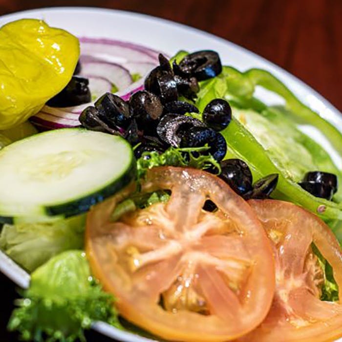 Order Dinner Salad - Medium food online from Brothers Pizza store, Las Vegas on bringmethat.com