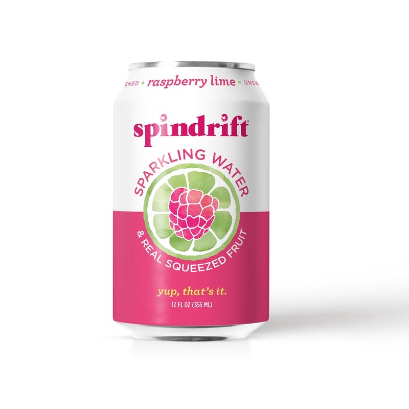 Order Spindrift Sparkling Water Raspberry Lime food online from Burger Lounge store, Sacramento on bringmethat.com