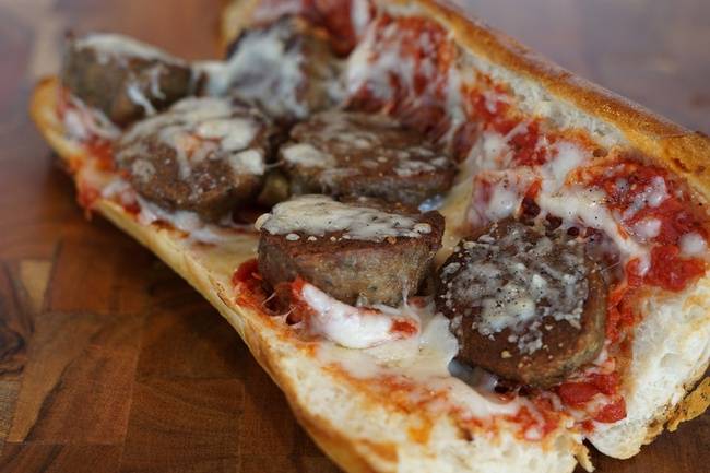 Order Hot Meatball Sub food online from Zpizza store, West Hollywood on bringmethat.com