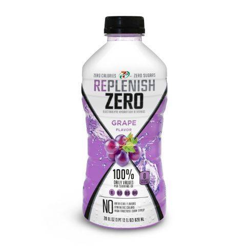 Order 7-Select Replenish Zero Grape 28oz food online from 7-Eleven store, Portland on bringmethat.com
