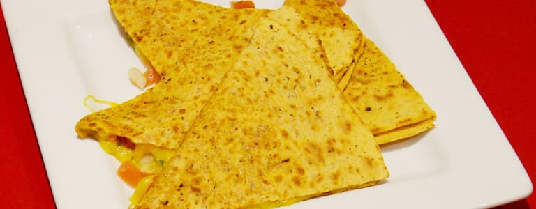 Order Supreme Quesadilla food online from Let's Taco! store, Seattle on bringmethat.com