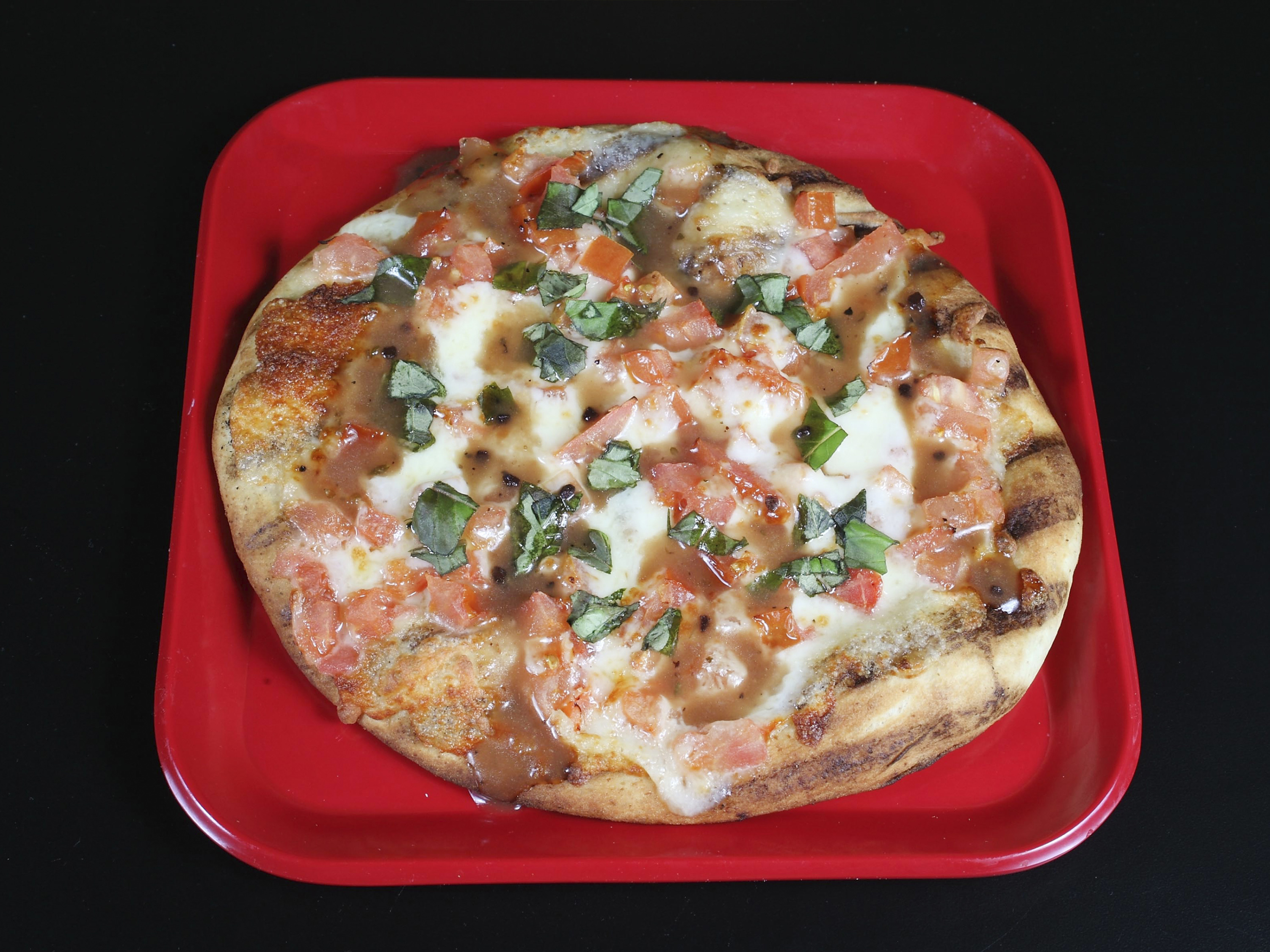 Order Caprese Flatbread food online from Field of Greens store, Mooresville on bringmethat.com