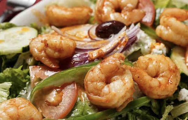 Order Shrimp Scampi food online from Albasha Greek & Lebanese Café store, Covington on bringmethat.com