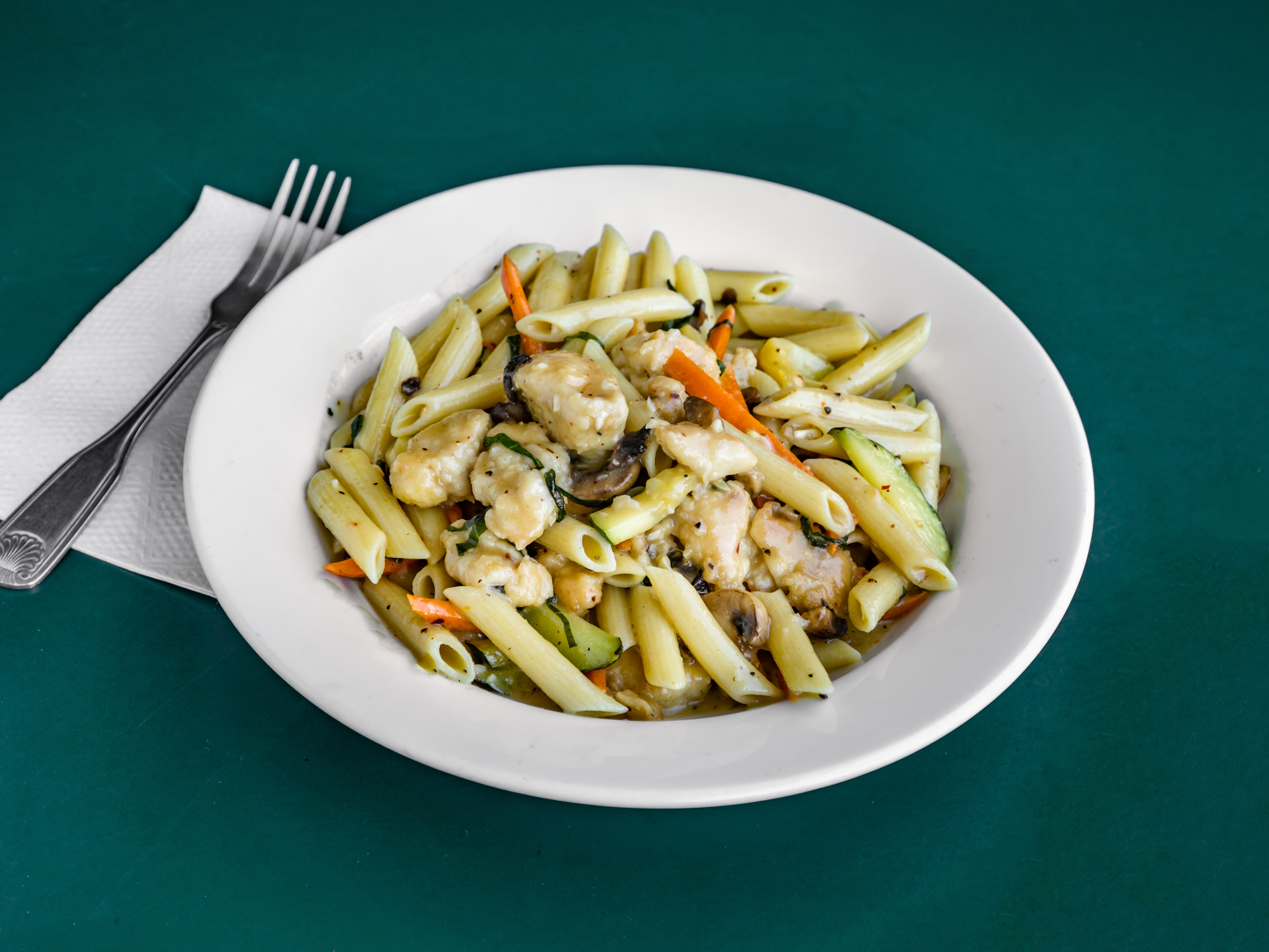 Order Chicken Dijon Pasta food online from Ciccero Pizza store, Los Angeles on bringmethat.com