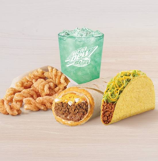Order Classic Combo food online from Taco Bell store, Shawnee on bringmethat.com