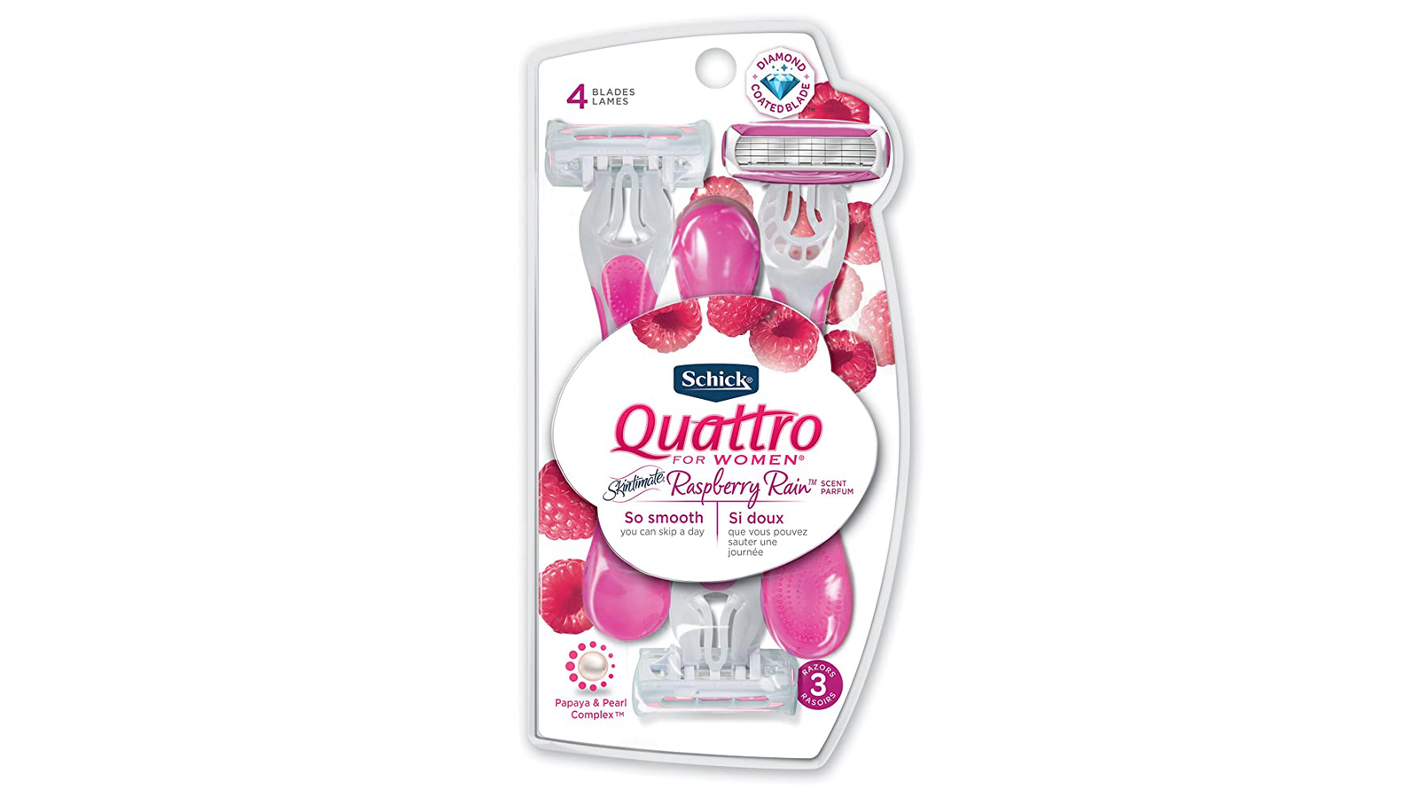 Order Schick Quattro For Women Disposable Razors food online from Lula Convenience Store store, Evesham on bringmethat.com