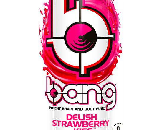 Order Bang Delish Strawberry Kiss 16oz food online from Chevron store, Desert Hot Springs on bringmethat.com