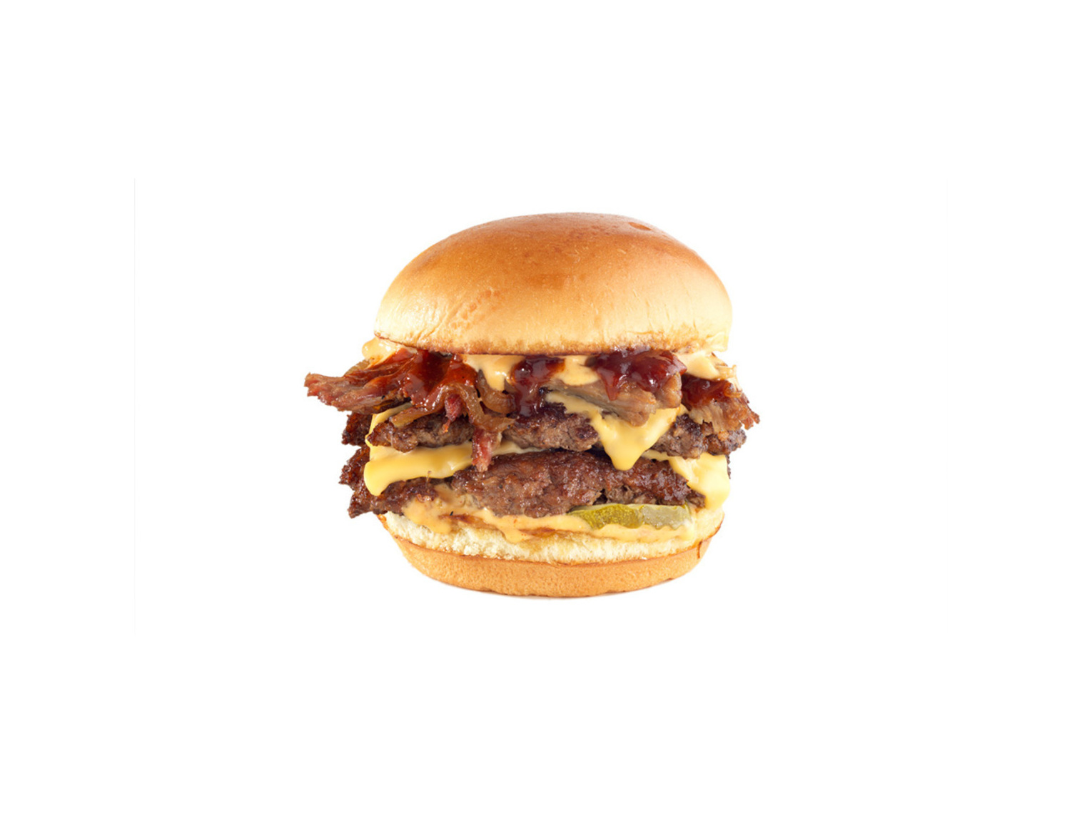 Order Smoked Brisket Burger food online from Wild Burger store, Pooler on bringmethat.com