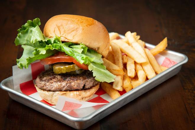 Order Elementary Burger food online from Baker St. Pub & Grill store, Dallas on bringmethat.com
