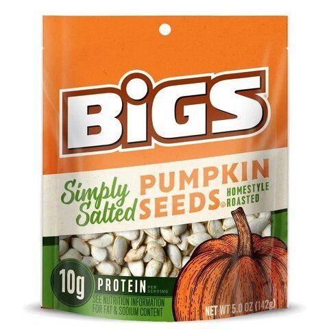 Order BIGS Salted Pumpkin Seeds 5oz food online from 7-Eleven store, Evans Mills on bringmethat.com