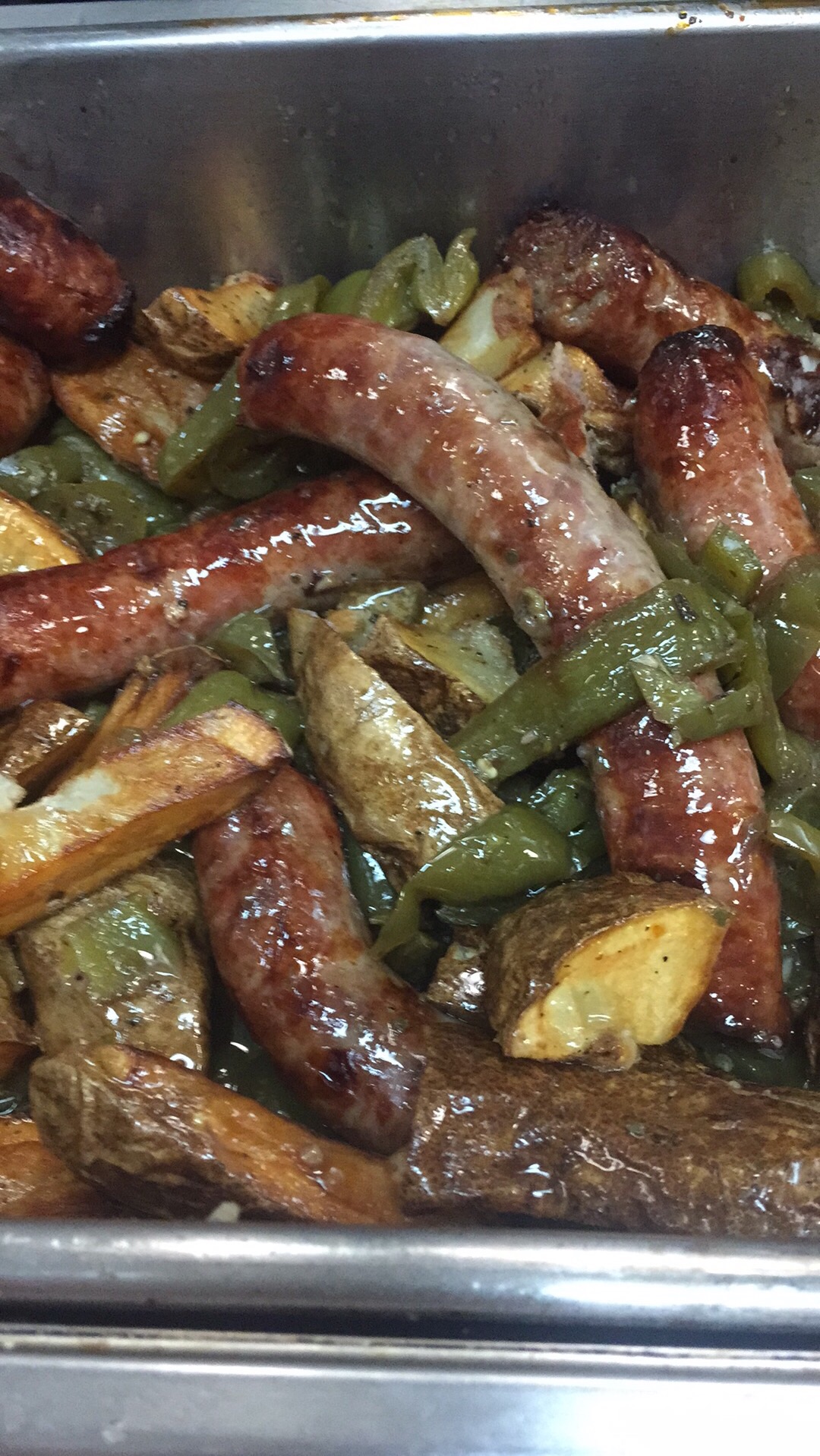 Order Sausage, Peppers and Potatoes food online from Capone's Pizzeria store, Bloomingdale on bringmethat.com