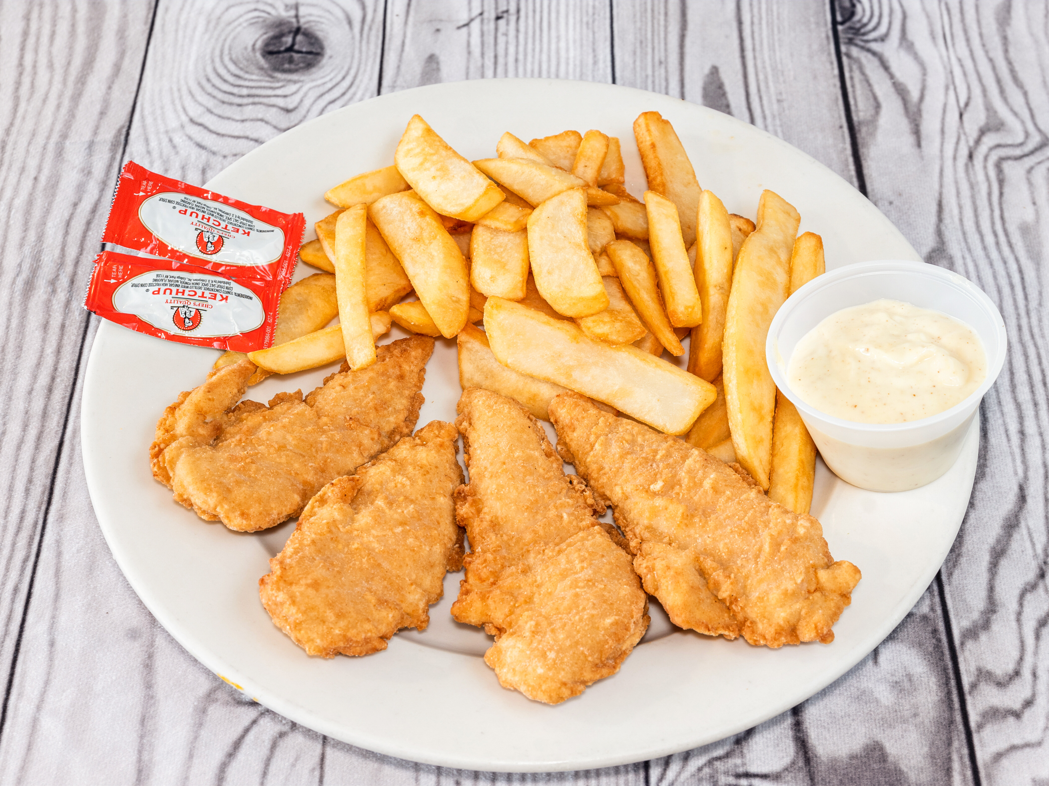 Order Chicken Fingers with Fries food online from Wings And Things store, Union City on bringmethat.com