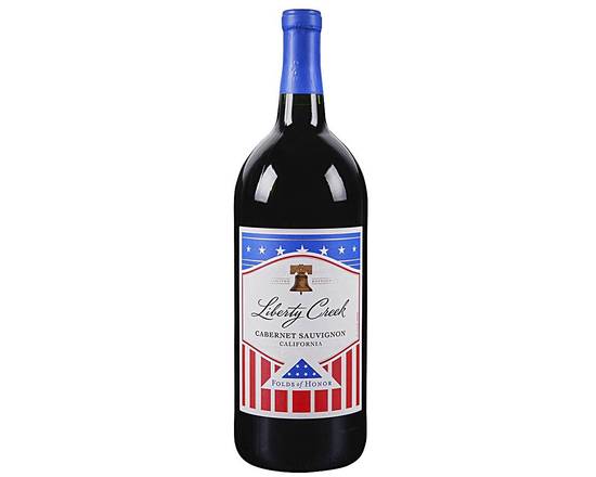 Order Liberty Creek Wine, Winemaker's Selection Cabernet Sauvignon California (NV) · 1.5 L food online from House Of Wine store, New Rochelle on bringmethat.com