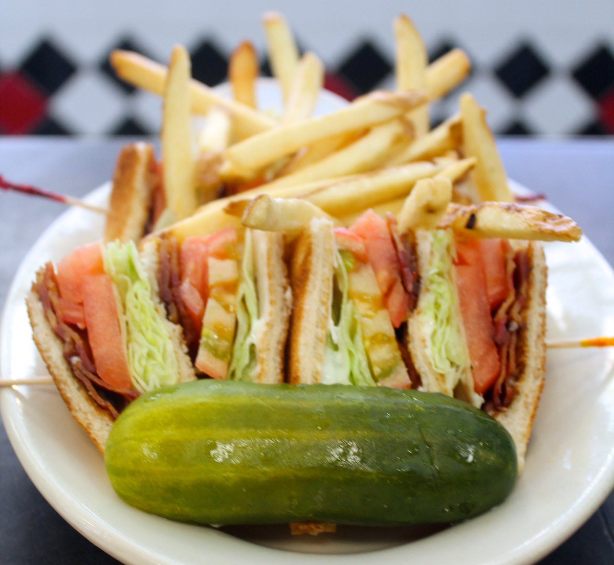 Order BLT Club Sandwich food online from White Palace Grill store, Chicago on bringmethat.com