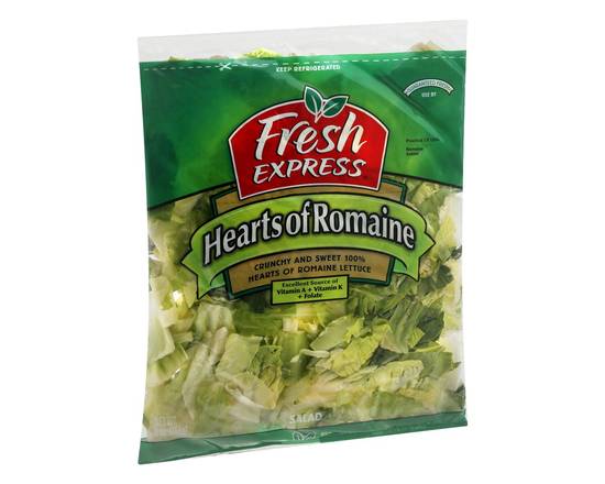 Order Fresh Express · Hearts of Romaine Salad (9 oz) food online from Albertsons store, Hillsboro on bringmethat.com