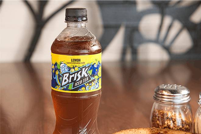 Order Brisk Iced Tea food online from Pizza Patron store, Dallas on bringmethat.com