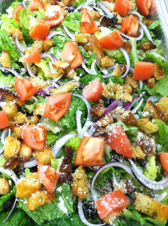 Order Garden Salad food online from Rhino's Pizzeria store, Webster on bringmethat.com