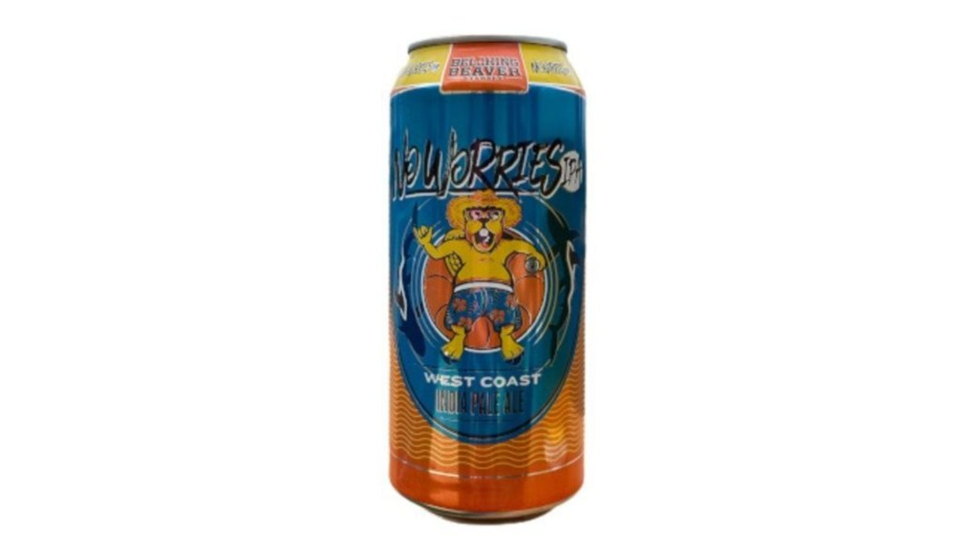 Order Belching Beaver Brewery No Worries IPA 6x 16oz Cans food online from Liquor Palace store, Burbank on bringmethat.com