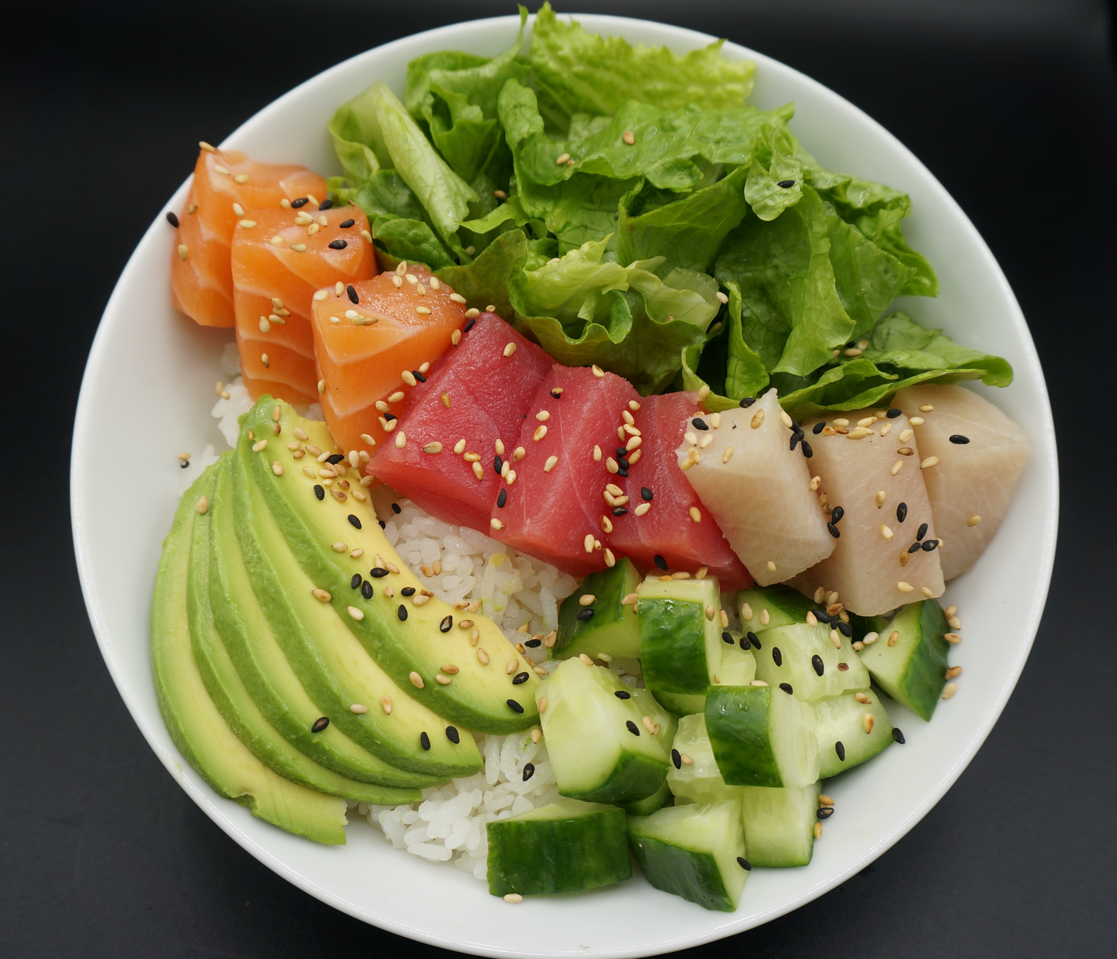 Order Chirashi Bowl (Scattered Sushi) food online from Sushi Boss store, Indianapolis on bringmethat.com