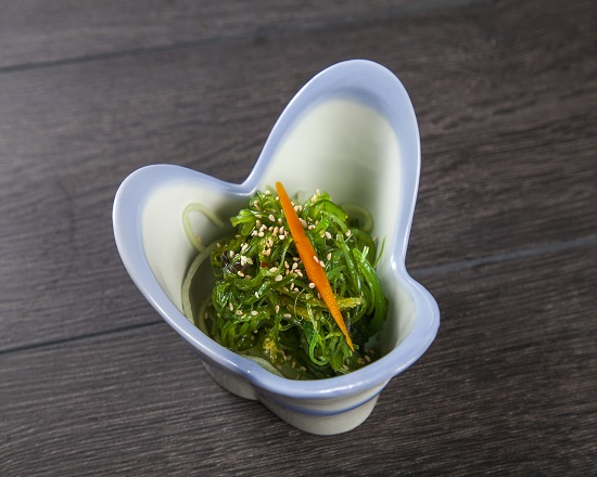 Order S4 Seaweed Salad food online from Ginza Sushi store, Torrance on bringmethat.com