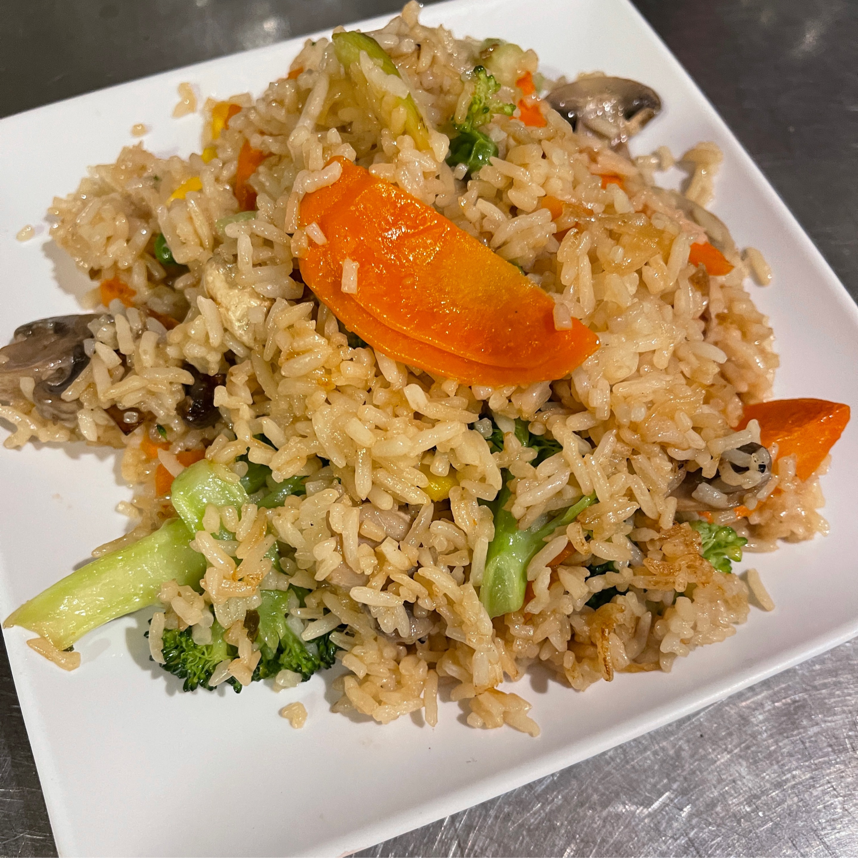 Order Vegetable Fried Rice food online from Indochine store, New Brunswick on bringmethat.com