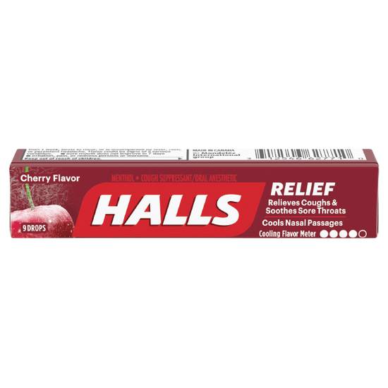 Order Halls Cherry Stick 20ct food online from Casey's General Store store, Omaha on bringmethat.com