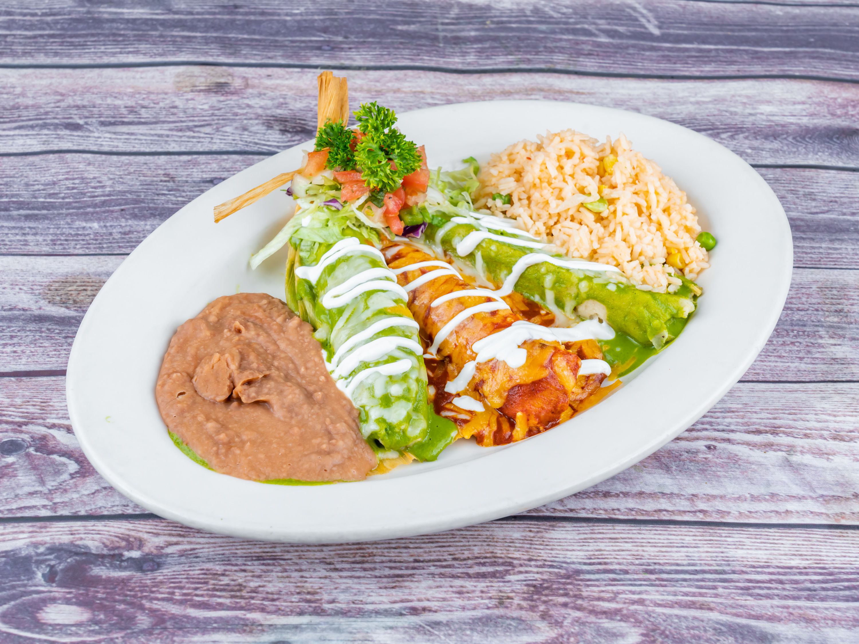 Order Chicken Tamales food online from Rita Cantina Mexican Kitchen store, Pinehurst on bringmethat.com