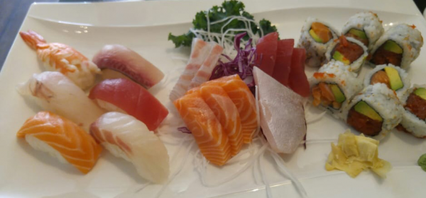 Order Sushi and Sashimi Dinner food online from Bop N Sushi store, Westwood on bringmethat.com