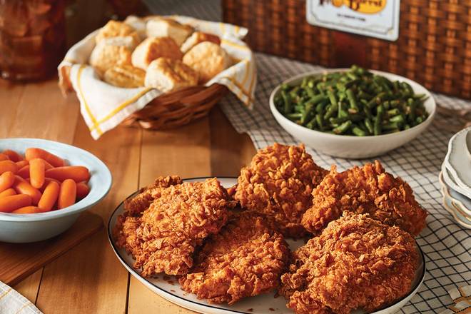 Order Sunday Homestyle Chicken® Family Meal Basket food online from Cracker Barrel Old Country Store store, Morganton on bringmethat.com