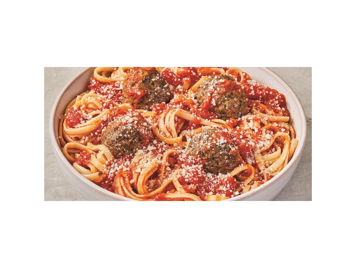 Order Meatball Marinara Pasta food online from Vocelli Pizza store, McKees Rocks on bringmethat.com